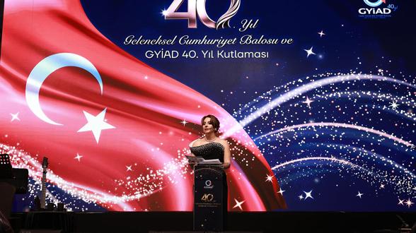 GYİAD, 40. yılını geleneksel Cumhuriyet Balosu ile kutladı