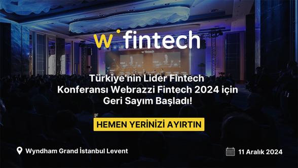 Türkiye'nin Lider Fintech Konferansı Webrazzi Fintech, 11 Aralık'ta gerçekleşecek!