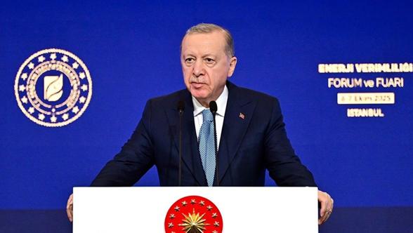 Cumhurbaşkanı Erdoğan: Yeşil enerjiye yatırım yapan ülkelerin başında geliyoruz