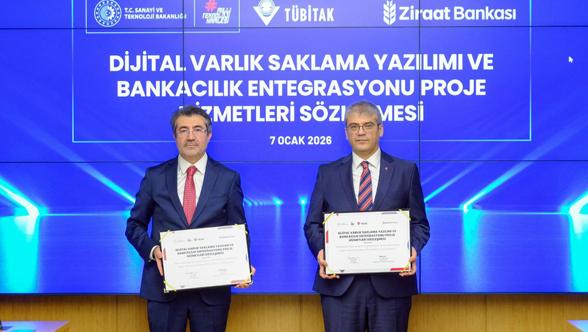 TÜBİTAK ve Ziraat Bankası arasında 'dijital finans' iş birliği
