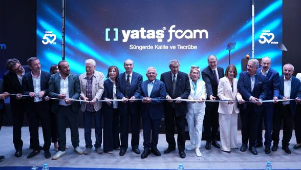 Avrupa'nın en büyük sünger tesislerinden biri Kayseri'de açıldı