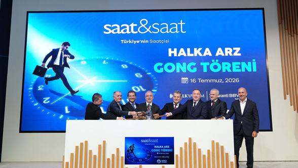 Borsa İstanbul'da gong Saat ve Saat için çaldı: Şirketten halka arz değerlendirmesi var