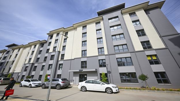 Kiralık Sosyal Konut Projesi'nde İstanbul'daki örnek daireler görüntülendi