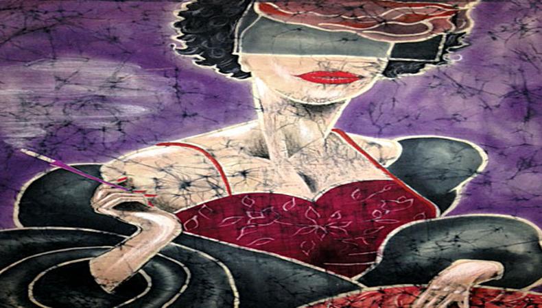 Mum batik sanatını Belçika’ya taşıdı