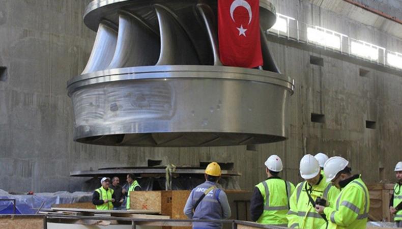 Ilısu Barajı ve HES üniteleri enerji üretimi için hazır