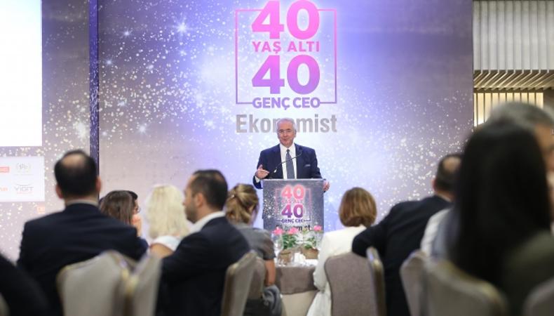 "40 Yaş Altı 40 Genç CEO 2018 Araştırması" Ödül Töreni