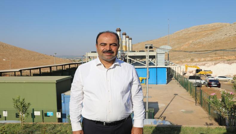 Şanlıurfa'da katı atıklardan üretilen elektrik 40 bin haneyi aydınlatıyor