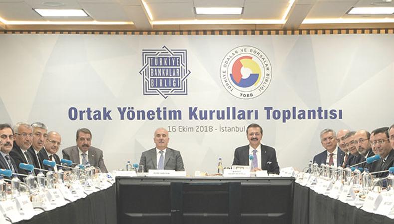 TOBB ve TBB ortak toplantıda buluştu