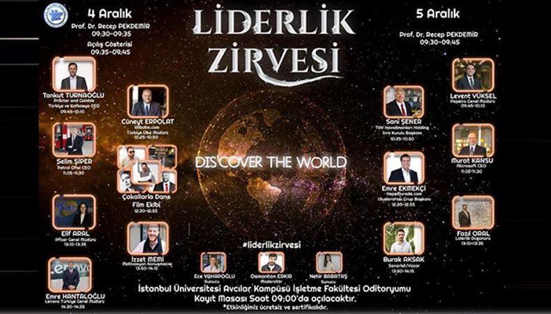 Liderlik Zirvesi katılımcılarını bekliyor