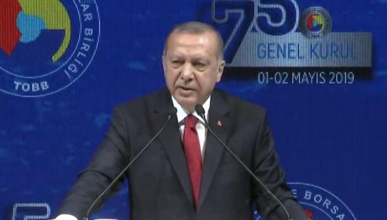 Erdoğan: Türkiyeyi kur, faiz, enflasyon sarmalına hapsetmek isteyenlere karşı bu zaferi beraber kazanacağız