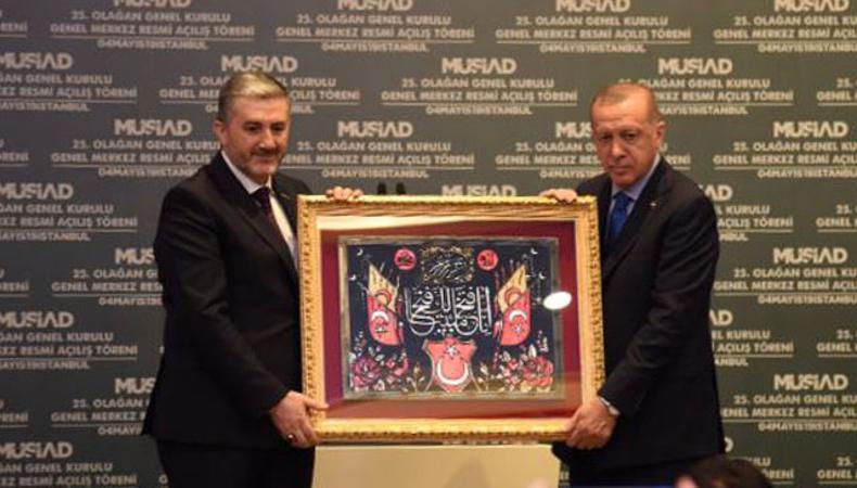 Cumhurbaşkanı Erdoğan MÜSİAD yeni genel merkezini açtı