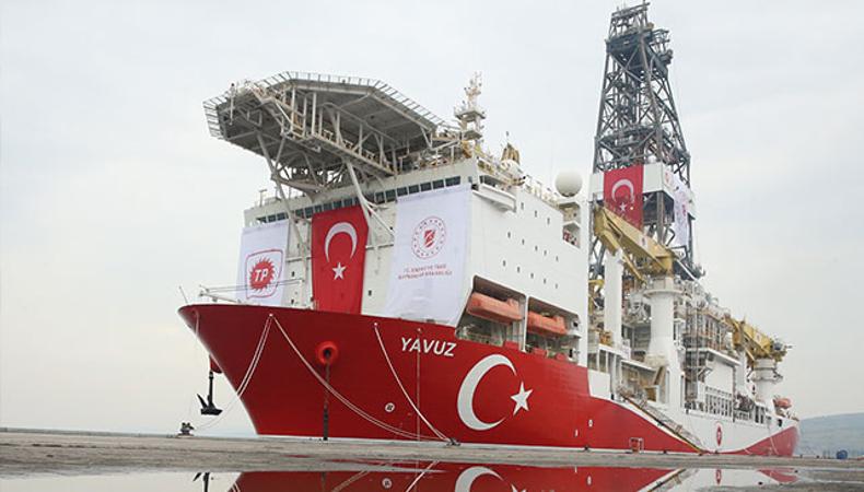 Sondaj gemisi Yavuz yola çıktı