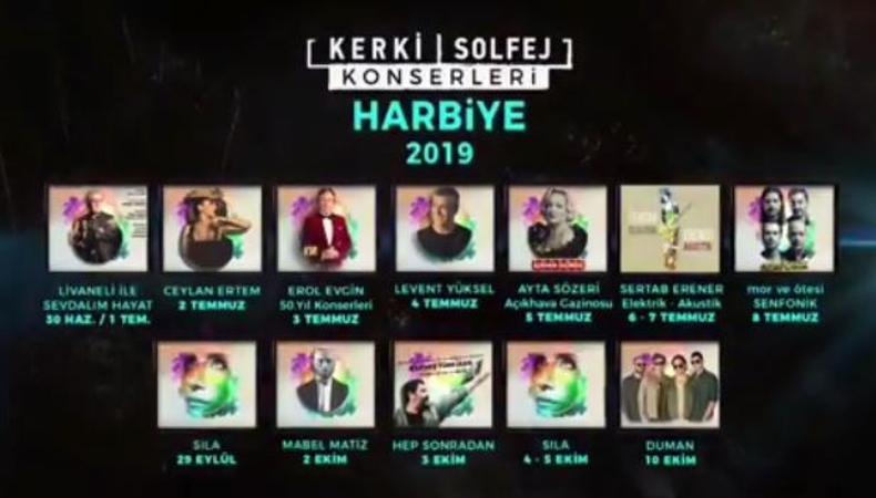 Kerki Solfej Açıkhava Konserleri başlıyor