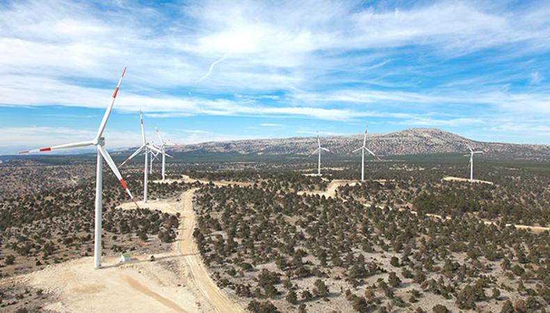 Akfen'in Hasanoba'daki RES'inde elektrik üretimi başladı