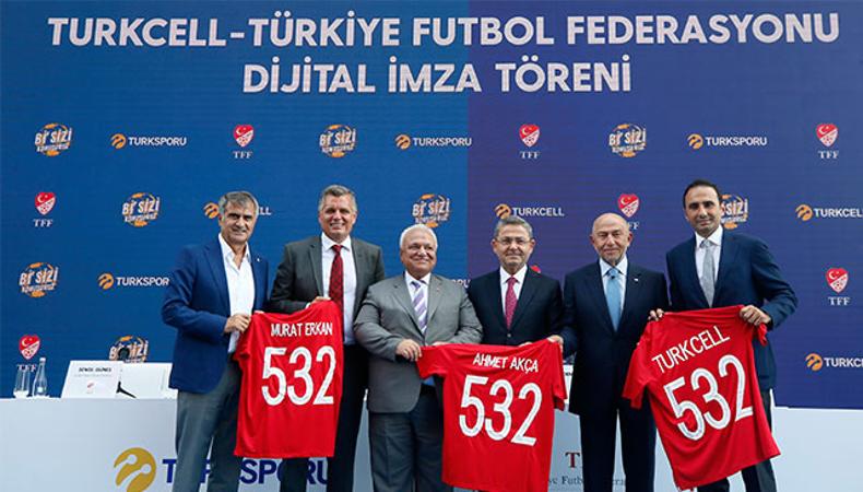 TFF ve Turkcell sponsorluk anlaşması imzaladı