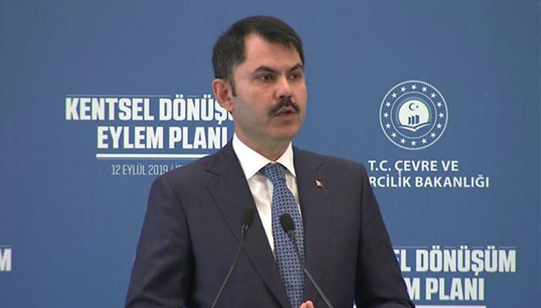 Bakan Kurum, 'Kentsel Dönüşüm Eylem Planı'nı açıkladı 