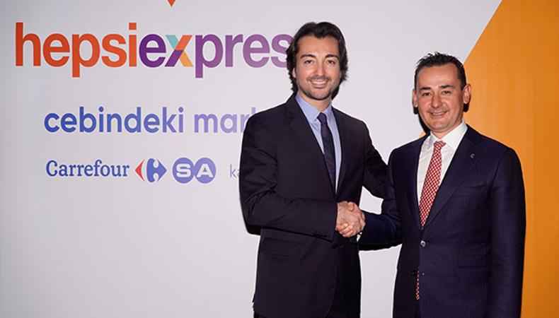 Hepsiburada müşterileri "Hepsiexpress" ile CarrefourSA'dan sipariş verebilecek