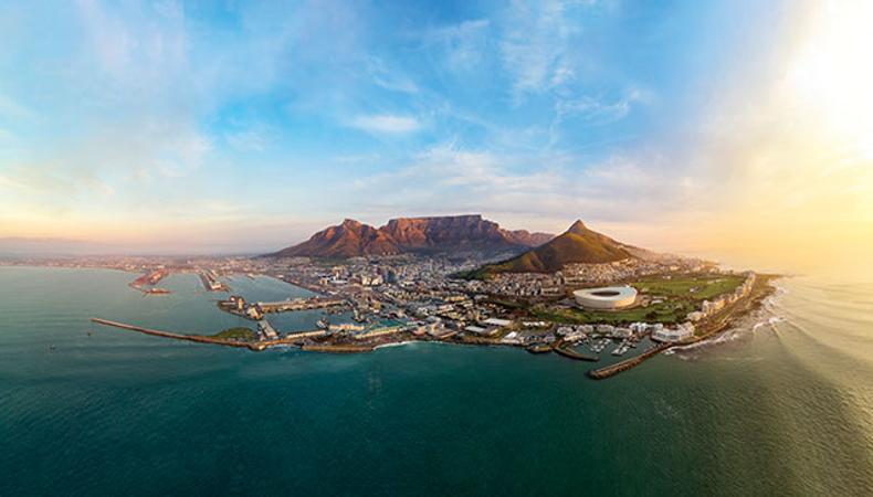 Afrika'nın liman kenti Cape Town