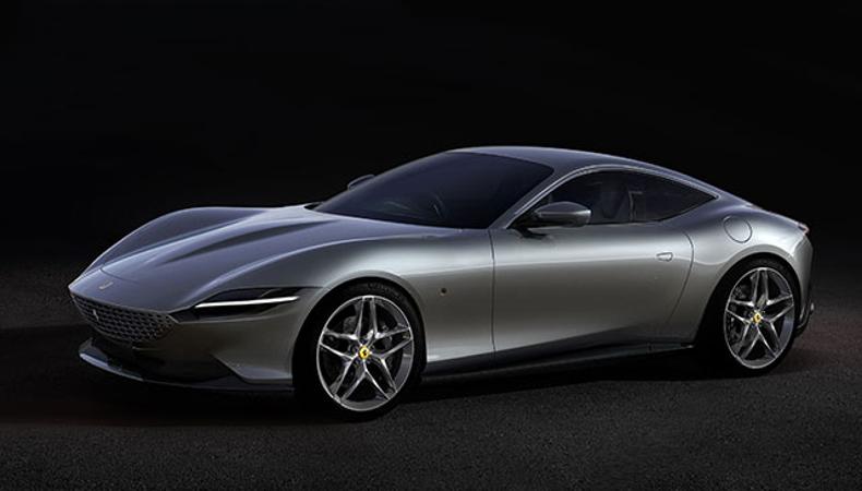 Ferrari yeni V8 motorlu "Roma"yı tanıttı
