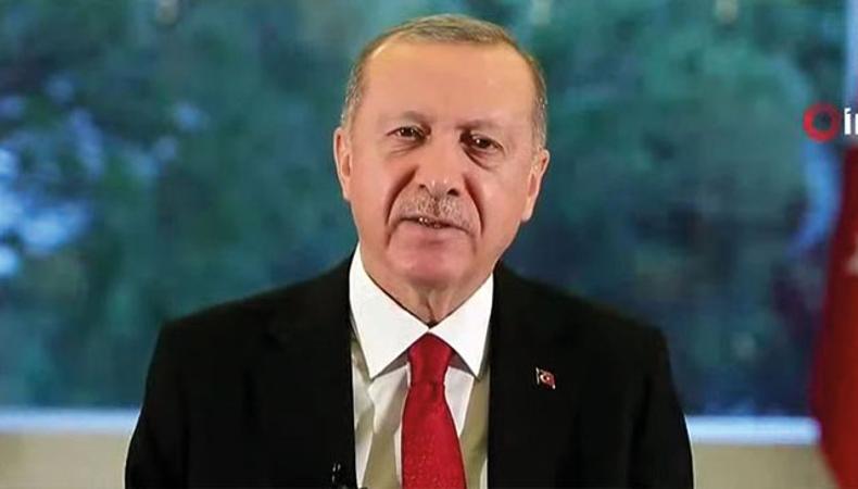 Cumhurbaşkanı Erdoğan ulusa seslendi