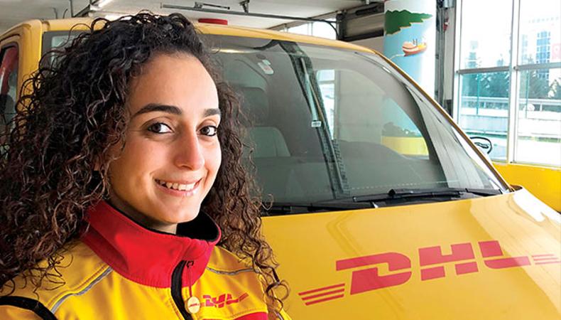 Kuryeliğe kadın eli değdi: Nergiz Özdemir 