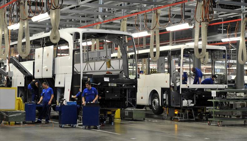 Otobüs, minibüs ve midibüs ihracatı 1 milyar doları aştı