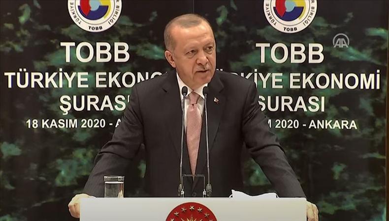 Erdoğan: Yüksek faize yatırımcımızı ezdirmememiz gerekiyor