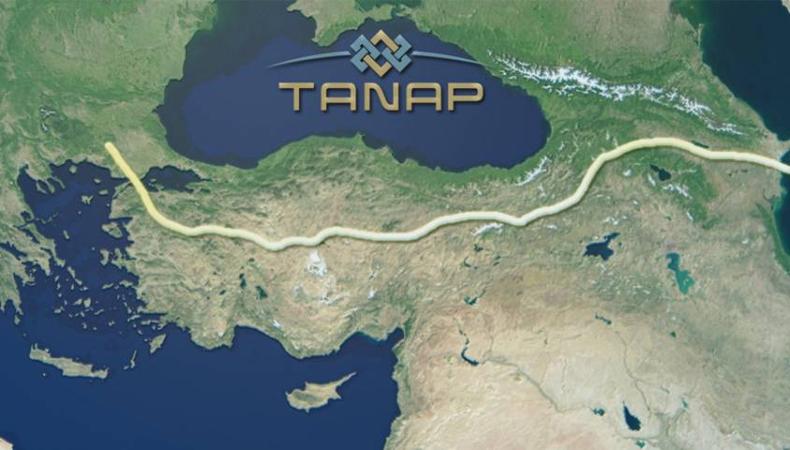 TANAP'tan bugüne kadar 9,1 milyar metreküp gaz akışı gerçekleşti