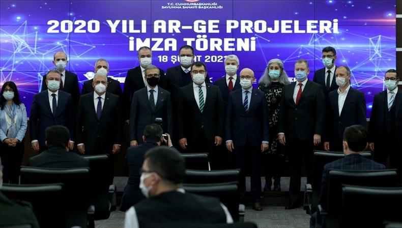Savunmada 6 Ar-Ge projesi için imzalar atıldı