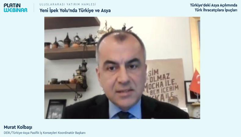Murat Kolbaşı: Çin, Markalaşarak katma değerli ürünlerle dünya pazarına girmek istiyor
