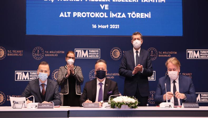 Geleceğin ihracatçıları için imzalar atıldı