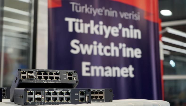 Türk verisinin güvenliğini "Türkiye'nin Switch"i sağlayacak