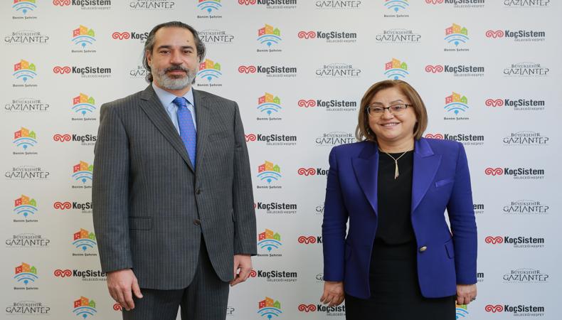 Gaziantep ile KoçSistem'den akıllı şehir iş birliği