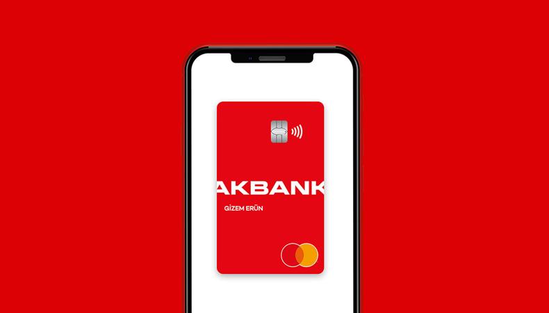 Akbanklılar banka kartlarını mobilde de kullanabiliyor