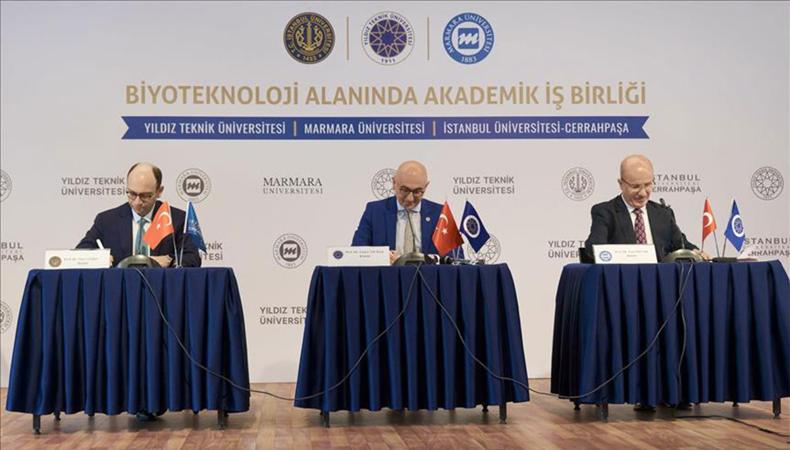 Yıldız, Cerrahpaşa ve Marmara biyoteknoloji alanında iş birliğine gitti