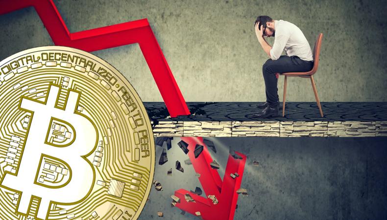 Bitcoin yüzde 40'ın altına indi