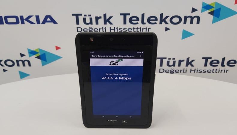 Türk Telekom, 5G projelerinde yer alan "ilk" Türk operatör oldu