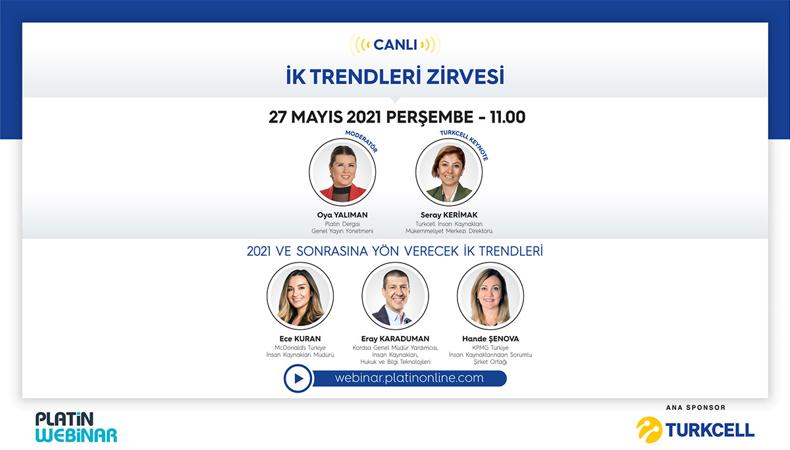 Turkcell sponsorluğunda İK Trendleri Zirvesi gerçekleşecek