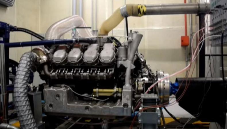 Yerli ve milli tank motoru 'UTKU' başarıyla çalıştı