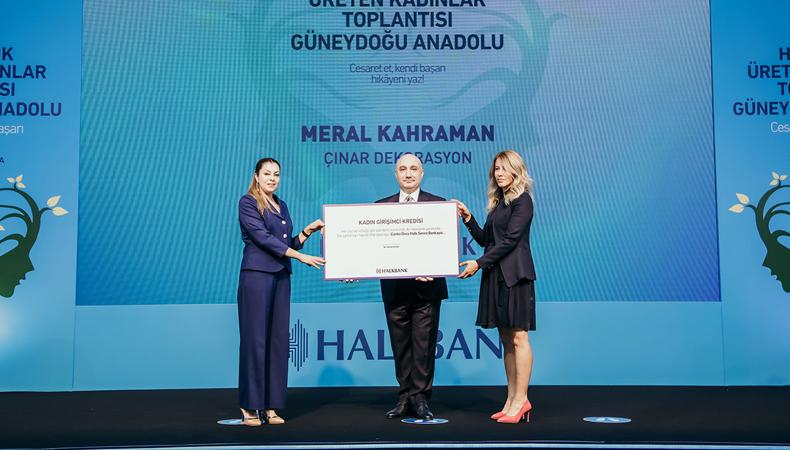Halkbank'tan kadın girişimcilere büyük destek