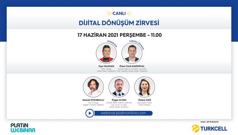Turkcell sponsorluğunda Dijital Dönüşüm Zirvesi gerçekleşecek