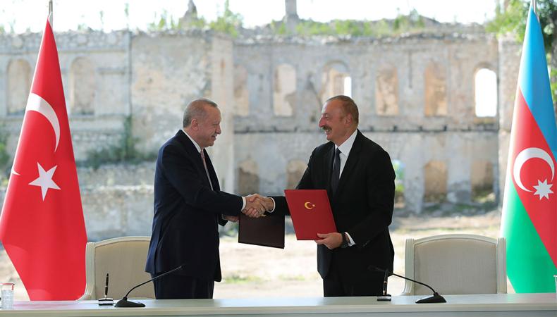 Erdoğan: TAP ve TANAP'taki birlikteliğimizi Aliyev ile Libya'da da yapabiliriz