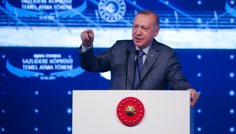 Erdoğan: Kanal İstanbul, İstanbul'un geleceğini kurtarma projesi 