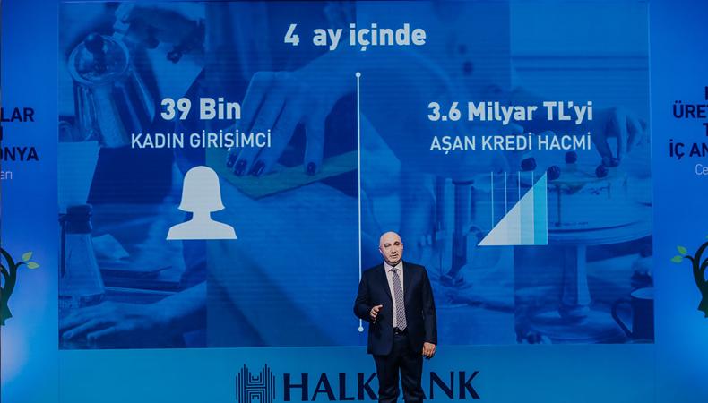 Halkbank'ın kadın girişimci desteğinden 39 bin kadın faydalandı