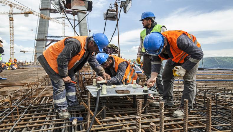 Ücretli çalışan sayısı 13,5 milyonu geçti