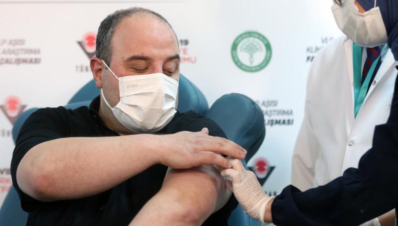 Varank: Yerli aşıda hiçbir yan etki görülmedi