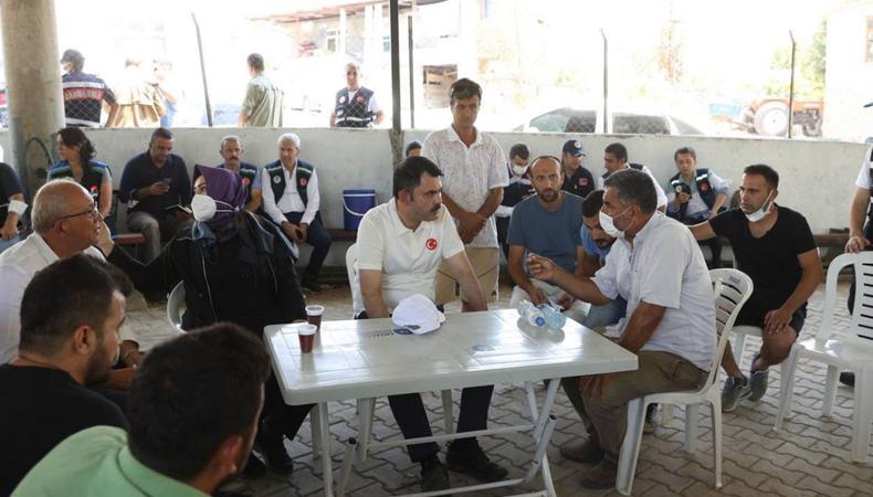 Kurum: Vatandaşlarımızın tüm zararlarını karşılayana ve tüm evlerini yeniden yapana kadar burada olacağız