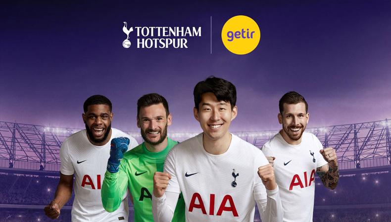Getir, Tottenham Hotspur'un resmi sponsoru oldu
