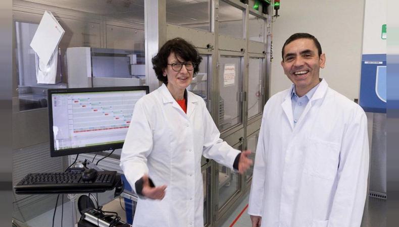 Almanya'da büyümenin 8'de 1'i BioNTech'ten