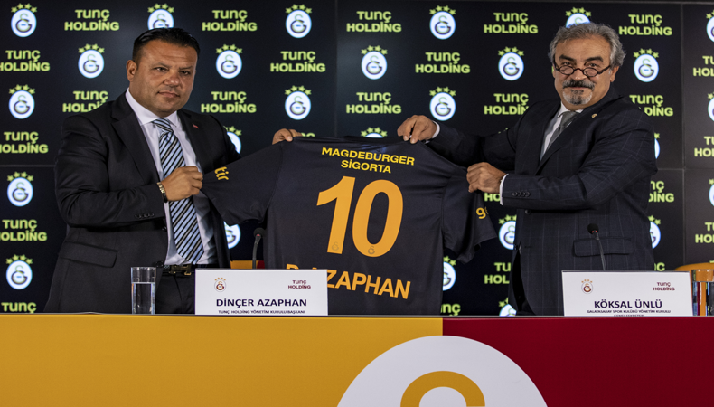 Tunç Holding Galatasaray'a sponsor oldu